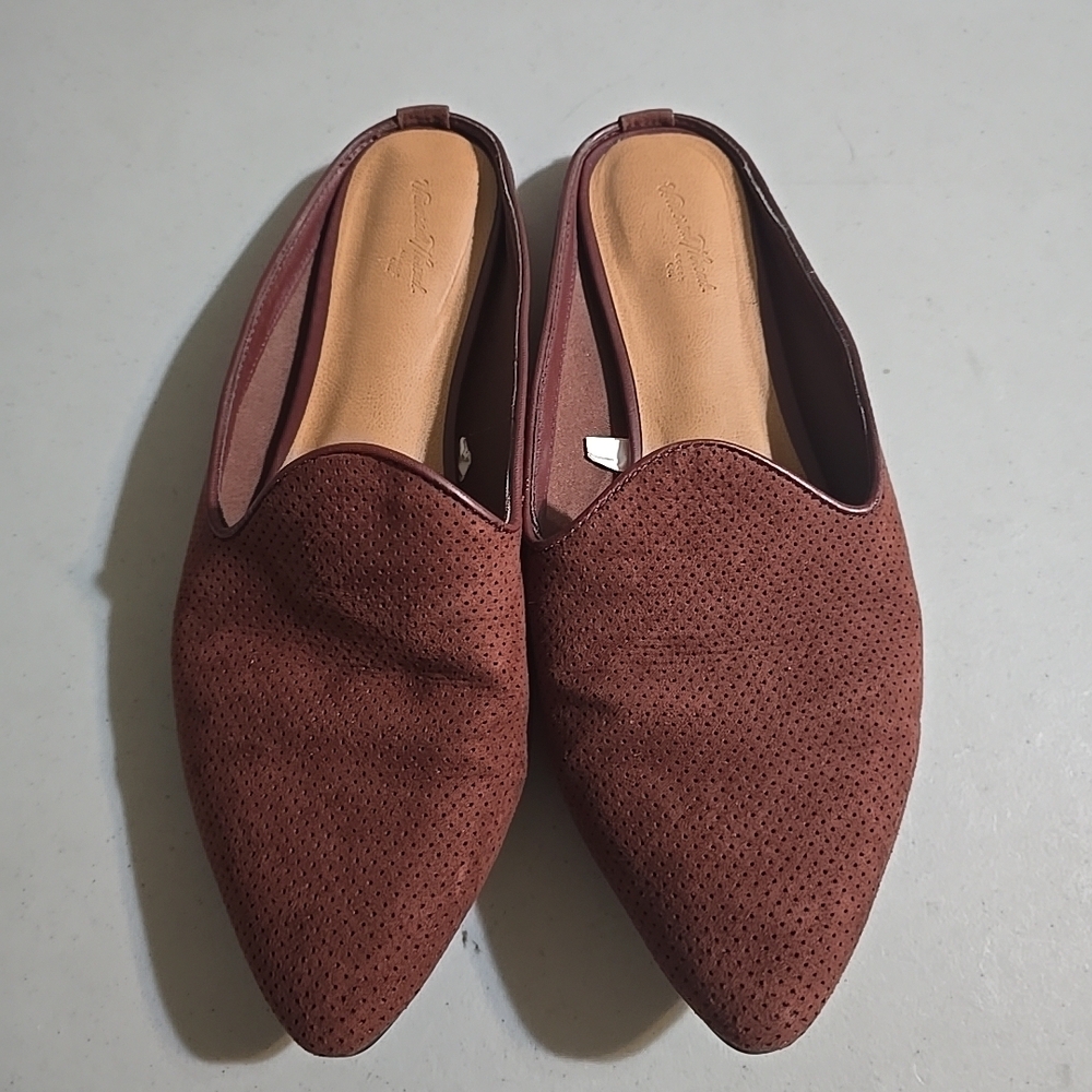 Universal Thread Brown Flats New Slip On Loafera Size 10